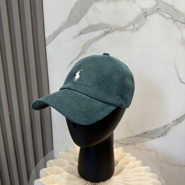 designer,replica,clothing,fake,1:1,lv,luxury,high quality Polo Fall/Winter New Corduroy Baseball Cap (SRSENW)