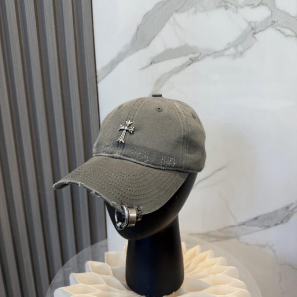 designer,replica,clothing,fake,1:1,lv,luxury,high quality Chrome Hearts New Baseball Cap (1BYWHN)