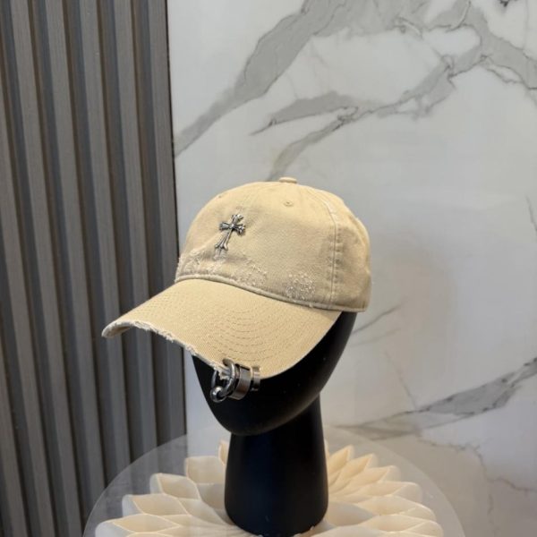 designer,replica,clothing,fake,1:1,lv,luxury,high quality Chrome Hearts New Baseball Cap (D6G6LN)