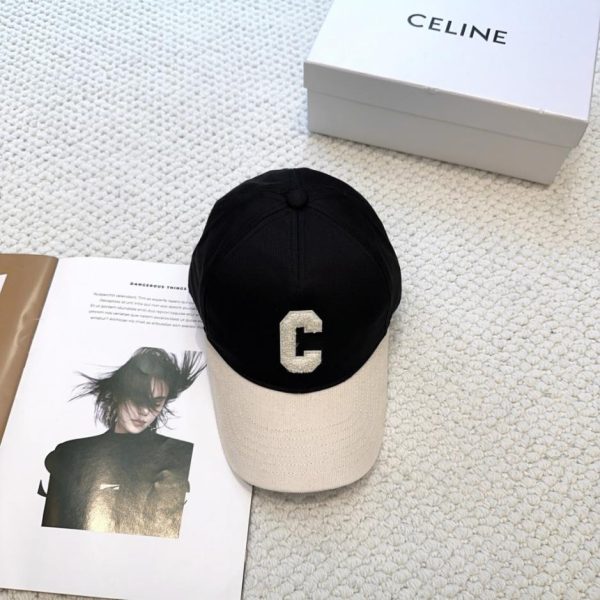 designer,replica,clothing,fake,1:1,lv,luxury,high quality CELINE official website reseller version, minimalist lettering, celebrity-style latest baseball cap (5HST1A)