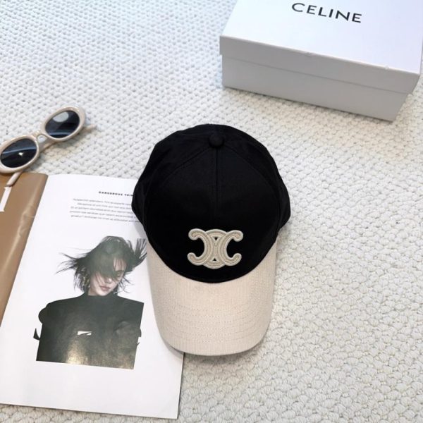 designer,replica,clothing,fake,1:1,lv,luxury,high quality CELINE official website reseller version, minimalist lettering, celebrity-style latest baseball cap (7W1NHX)