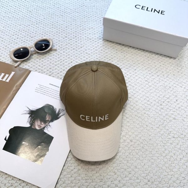 designer,replica,clothing,fake,1:1,lv,luxury,high quality CELINE official website reseller version, minimalist lettering, celebrity-style latest baseball cap (A58XQ1)