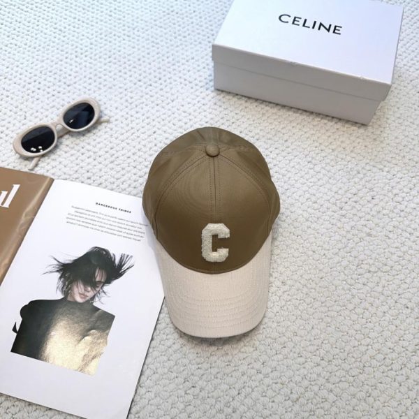 designer,replica,clothing,fake,1:1,lv,luxury,high quality CELINE official website reseller version, minimalist lettering, celebrity-style latest baseball cap (X6XEOD)