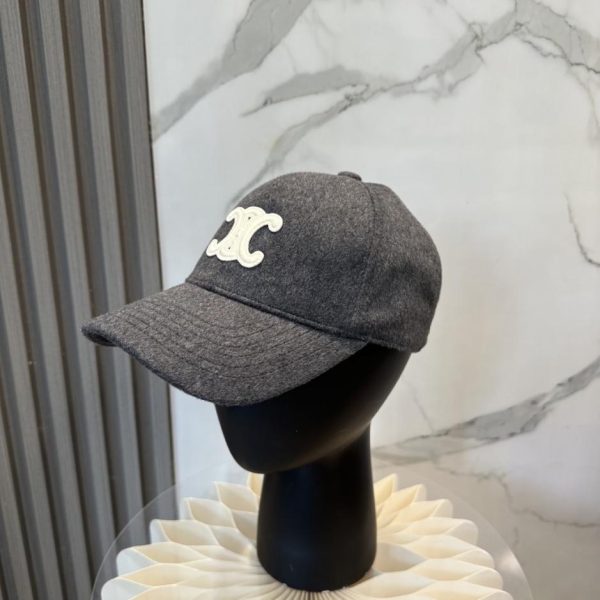 designer,replica,clothing,fake,1:1,lv,luxury,high quality Celine Autumn/Winter New Cashmere Baseball Cap, Simple Design (7NQYFY)