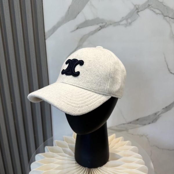 designer,replica,clothing,fake,1:1,lv,luxury,high quality Celine Autumn/Winter New Cashmere Baseball Cap, Simple Design (YZQR2Z)