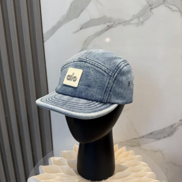 designer,replica,clothing,fake,1:1,lv,luxury,high quality aIo New Washed Denim Minimalist Baseball Cap (KAEVKQ)