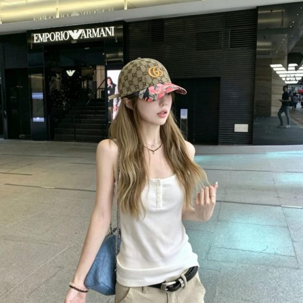 designer,replica,clothing,fake,1:1,lv,luxury,high quality New GUCCI Baseball Cap (CIIHDG)