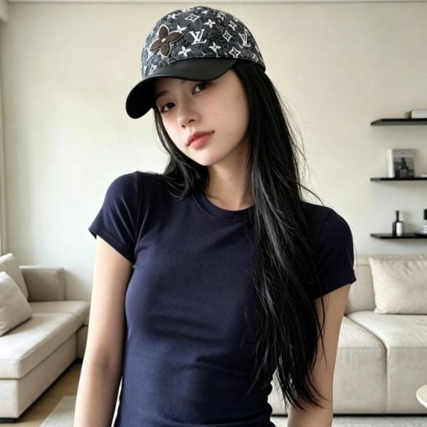 designer,replica,clothing,fake,1:1,lv,luxury,high quality Louis Vuitton baseball cap (NCBTJV)