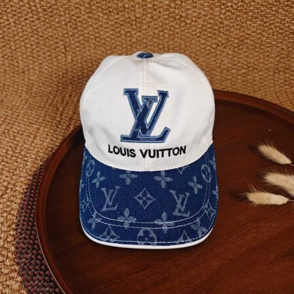 designer,replica,clothing,fake,1:1,lv,luxury,high quality Louis Vuitton embroidered baseball cap (V4IWG5)