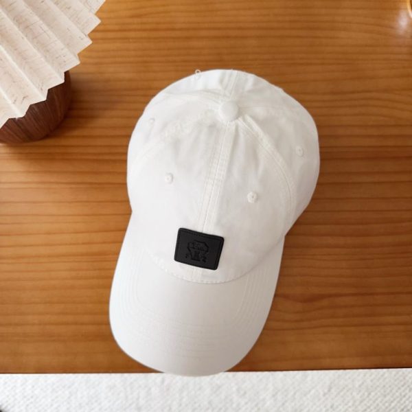designer,replica,clothing,fake,1:1,lv,luxury,high quality Brunello Cucinelli New Baseball Cap (5GV1MI)