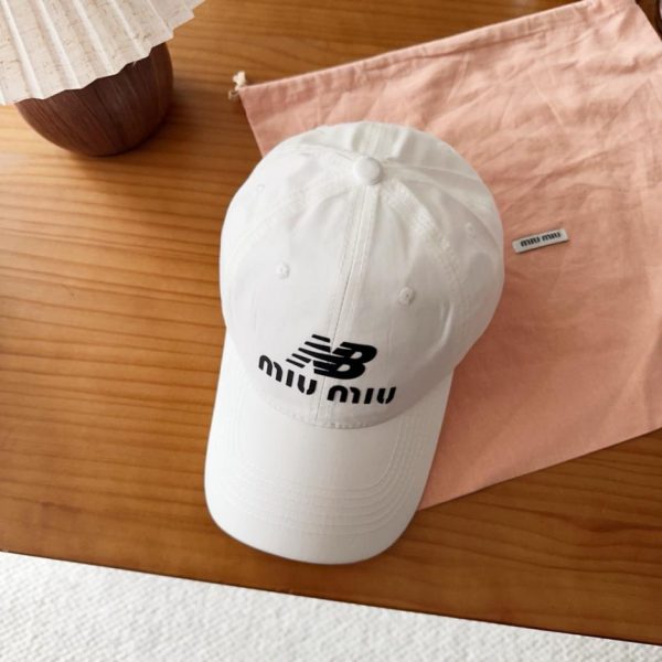 designer,replica,clothing,fake,1:1,lv,luxury,high quality MIUMIU Fall/Winter New Baseball Cap (VJ79RH)