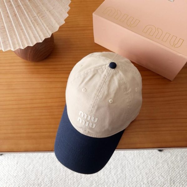 designer,replica,clothing,fake,1:1,lv,luxury,high quality MIUMIU New Baseball Cap (BDQWA1)