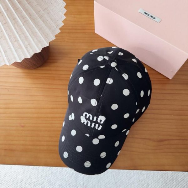 designer,replica,clothing,fake,1:1,lv,luxury,high quality MIUMIU New Baseball Cap (7ZBQ5M)