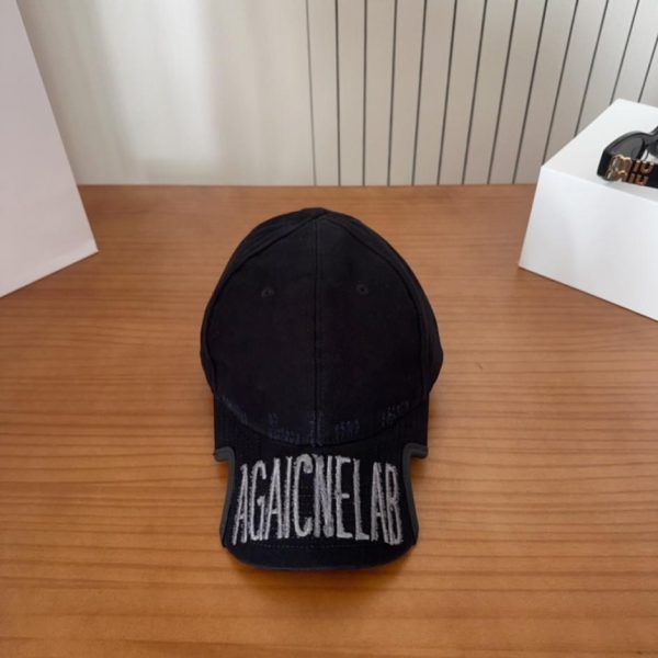 designer,replica,clothing,fake,1:1,lv,luxury,high quality Balenciaga new baseball cap with embroidered lettering (9YF23D)
