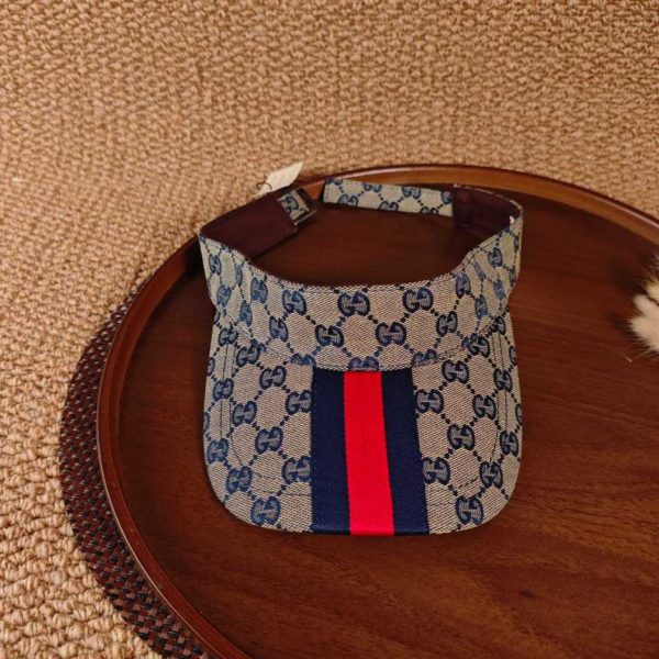 designer,replica,clothing,fake,1:1,lv,luxury,high quality GUCCI Classic Wig Hat with Webbing (DJ119W)