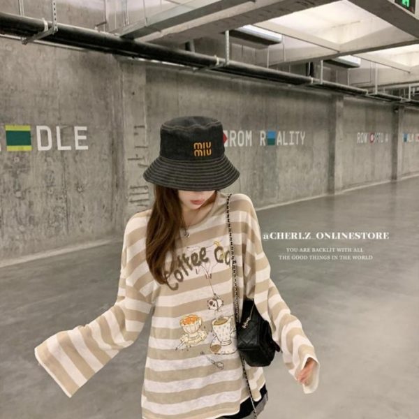 designer,replica,clothing,fake,1:1,lv,luxury,high quality MIUMIU New Denim Bucket Hat (0VMMTL)