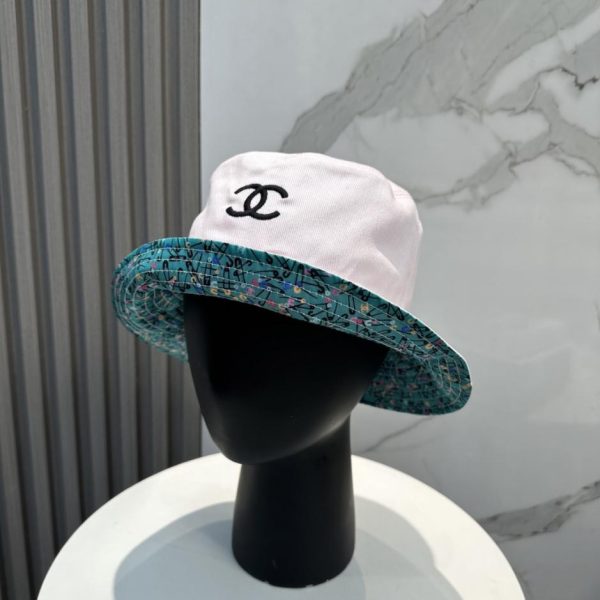 designer,replica,clothing,fake,1:1,lv,luxury,high quality Chanel’s new double-sided embroidered bucket hat (JNLVYK)
