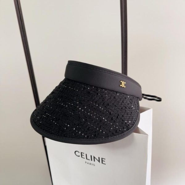 designer,replica,clothing,fake,1:1,lv,luxury,high quality Celine’s latest sun visor (FDF07V)