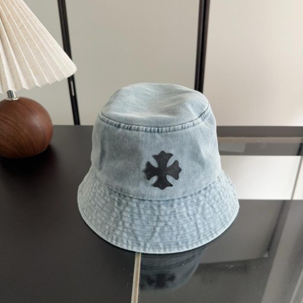 designer,replica,clothing,fake,1:1,lv,luxury,high quality Chrome Hearts New Bucket Hat (4RUF5Z)