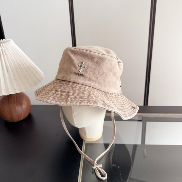 designer,replica,clothing,fake,1:1,lv,luxury,high quality Chrome Hearts New Bucket Hat (3ZG0T8)