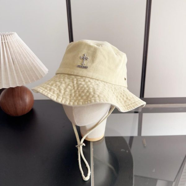 designer,replica,clothing,fake,1:1,lv,luxury,high quality Chrome Hearts New Bucket Hat (TARVHV)