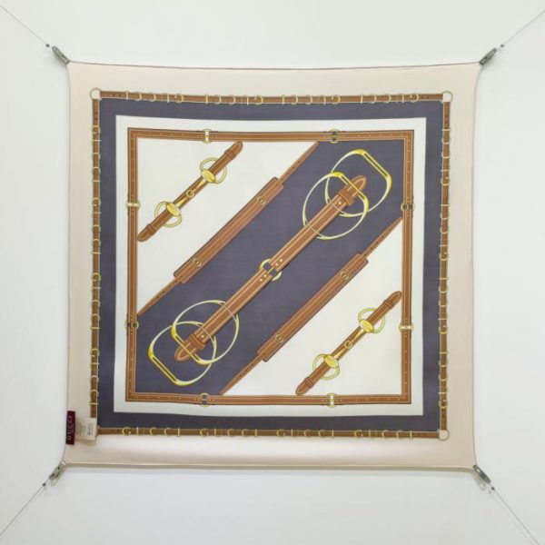 designer,replica,clothing,fake,1:1,lv,luxury,high quality SGC261018 Momme Double-sided 90x90cm Twill Silk Gucci (WR59HZ)