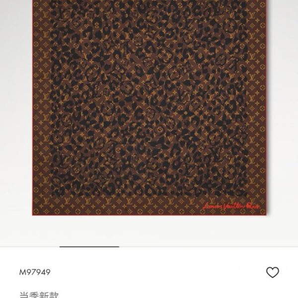 designer,replica,clothing,fake,1:1,lv,luxury,high quality SLV261018 Momme Double-sided 90x90cm Twill Silk LV (93N9AX)