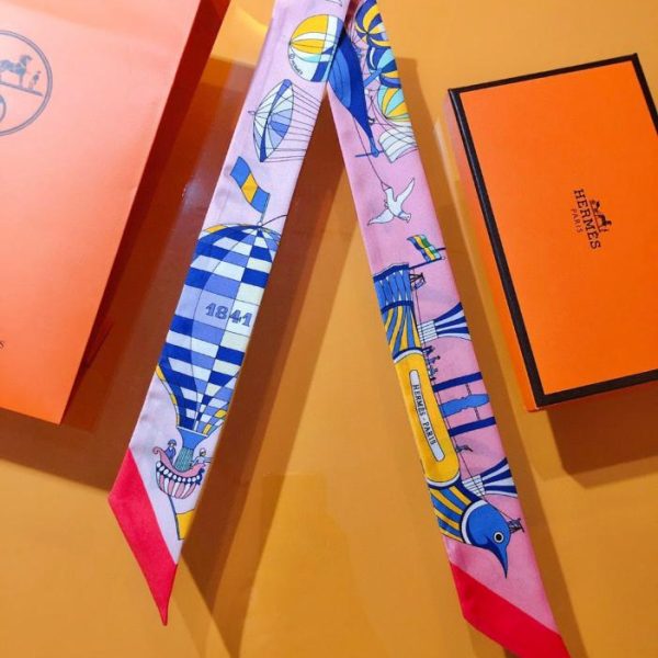 designer,replica,clothing,fake,1:1,lv,luxury,high quality HMS2238 Hermes Twilly Mini Scarf (ZDZ7RF) – Soaring Dreams of the Sky