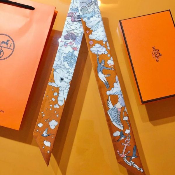 designer,replica,clothing,fake,1:1,lv,luxury,high quality HMS2261 Hermès Twilly Mini Scarf (DXMRMD)