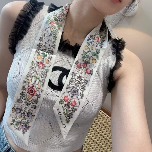 designer,replica,clothing,fake,1:1,lv,luxury,high quality Dior’s latest floral double-layer headband (4QUCGG)