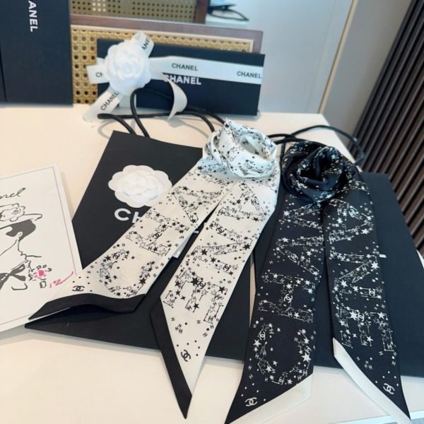 designer,replica,clothing,fake,1:1,lv,luxury,high quality The Chanel Twilly mini scarf is here! The Chanel cartoon lettering is truly adorable (7BCD8G).