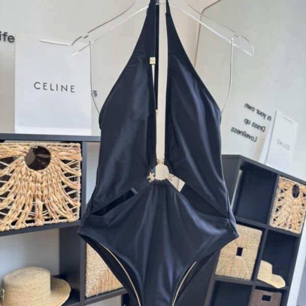 designer,replica,clothing,fake,1:1,lv,luxury,high quality Celine’s new one-piece bikini swimsuit (10DUFY)