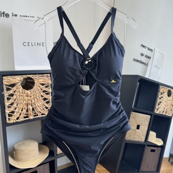 designer,replica,clothing,fake,1:1,lv,luxury,high quality Celine’s new one-piece bikini swimsuit (R54HV0)