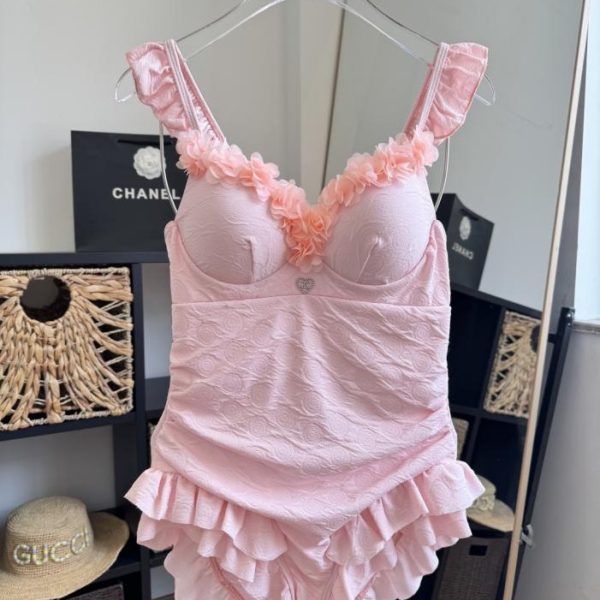 designer,replica,clothing,fake,1:1,lv,luxury,high quality Chanel One-Piece Swimsuit (L96LB6)