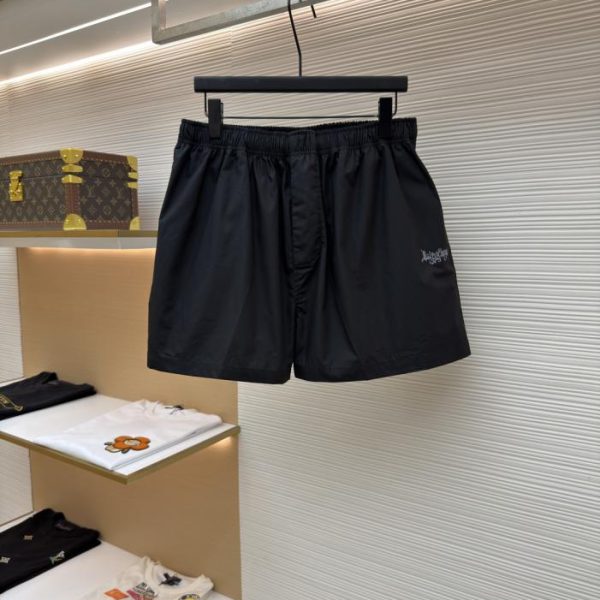 designer,replica,clothing,fake,1:1,lv,luxury,high quality Balenciaga SKETCHY Gothic Sanskrit Deconstructed Print Loose Fit Shorts (52L9IY)