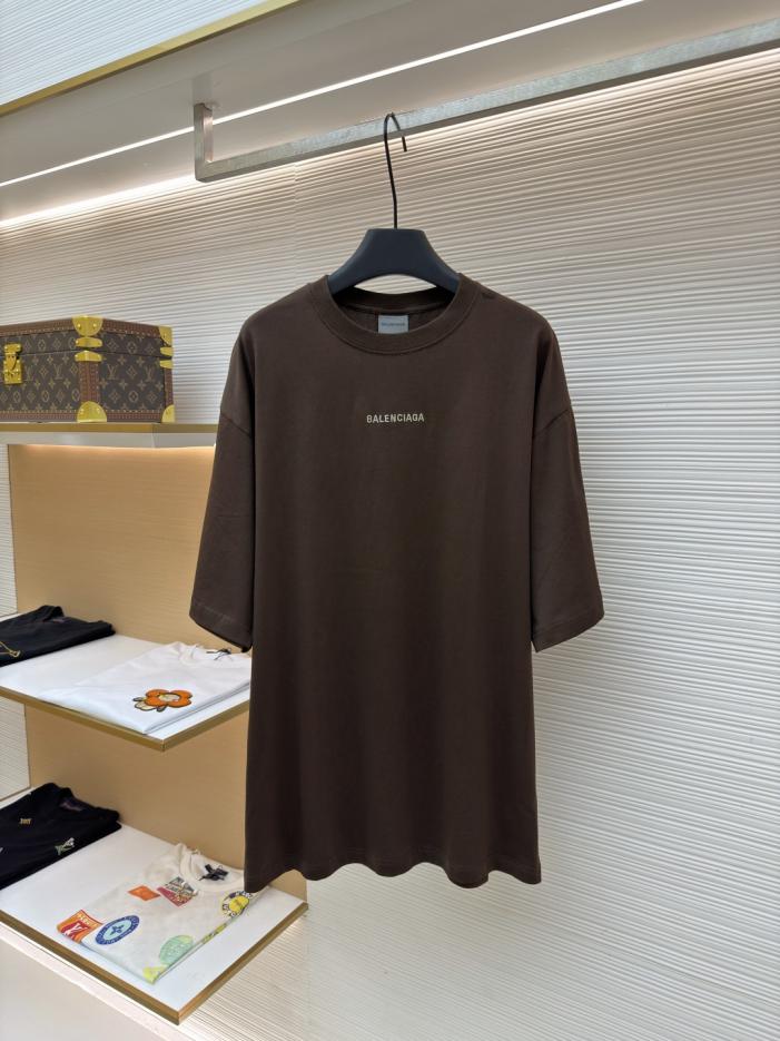 designer,replica,clothing,fake,1:1,lv,luxury,high quality Balenciaga Brown Classic Letter Crew Neck Short-Sleeve T-Shirt (N8YCJ6) designer,replica,clothing,fake,1:1,lv,luxury,high quality Balenciaga Brown Classic Letter Crew Neck Short-Sleeve T-Shirt (N8YCJ6)