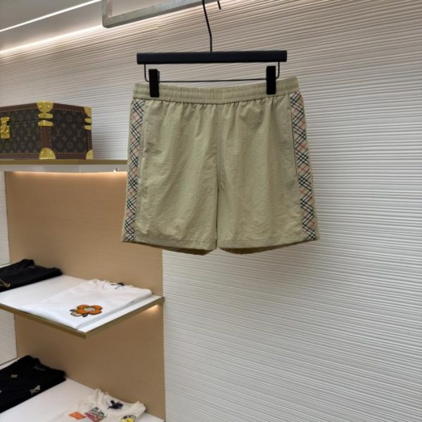 designer,replica,clothing,fake,1:1,lv,luxury,high quality Burberry drawstring check swim trunks (UAT7Y2)