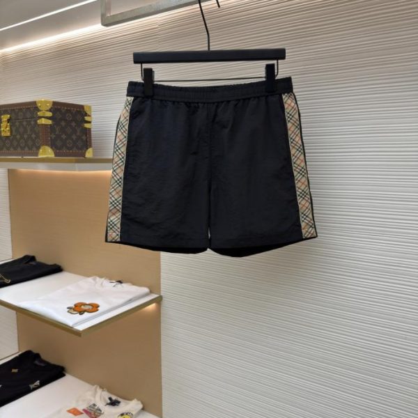 designer,replica,clothing,fake,1:1,lv,luxury,high quality Burberry drawstring check swim trunks (4C1JXT)