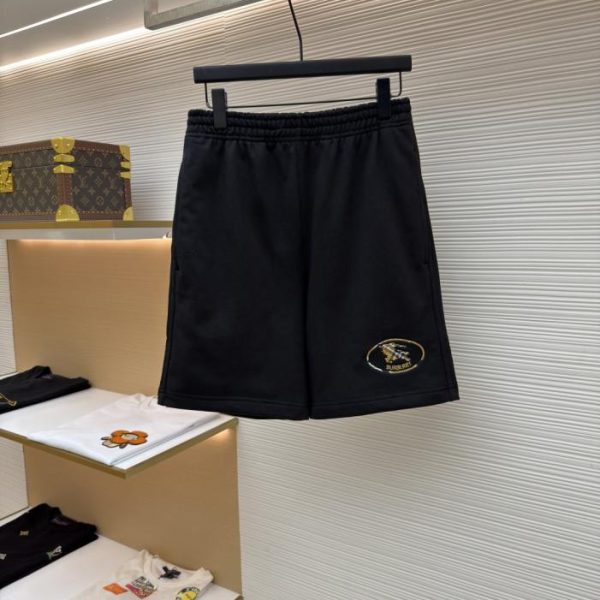 designer,replica,clothing,fake,1:1,lv,luxury,high quality Burberry check equestrian stamp shorts (ZR0IAA)