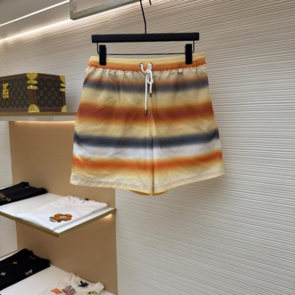 designer,replica,clothing,fake,1:1,lv,luxury,high quality Loewe Gradient Striped Beach Shorts (8UHR6M)