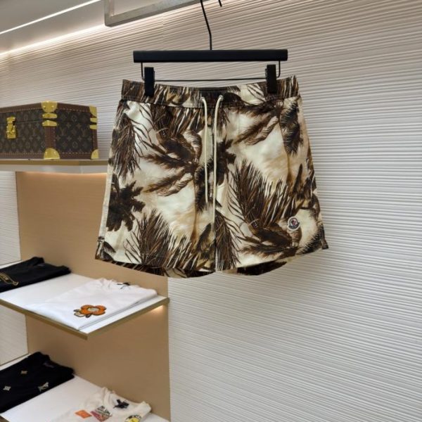 designer,replica,clothing,fake,1:1,lv,luxury,high quality Moncler Palm Tree Print Beach Shorts (RDZB0Q)