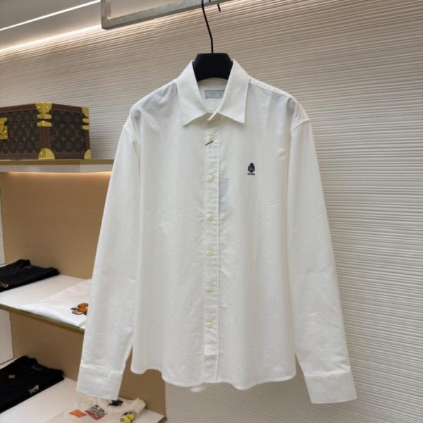 designer,replica,clothing,fake,1:1,lv,luxury,high quality Prada embroidered logo shirt (TA3F0K)