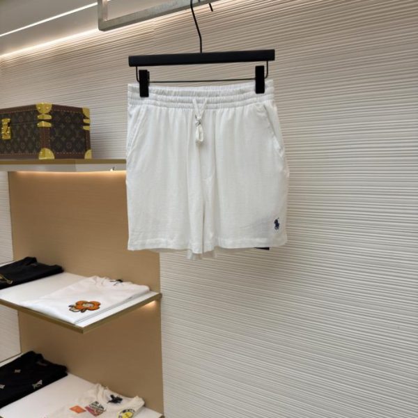 designer,replica,clothing,fake,1:1,lv,luxury,high quality Ralph Lauren Embroidered Linen Shorts (HE9OX8)