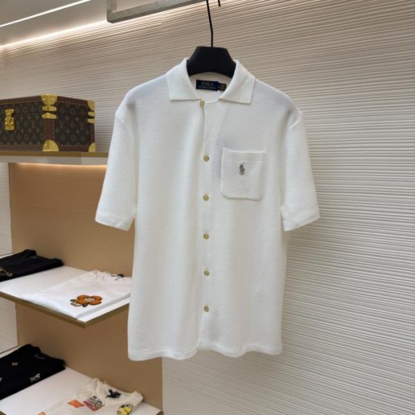 designer,replica,clothing,fake,1:1,lv,luxury,high quality Ralph Lauren Embroidered Sweater Shirt (3TZZZX)