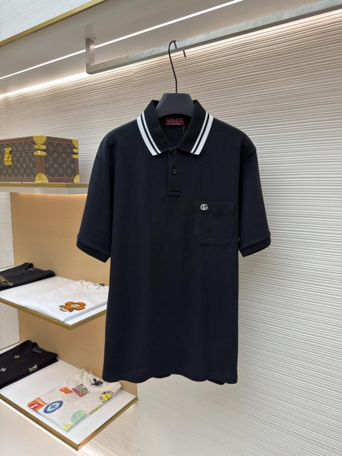 designer,replica,clothing,fake,1:1,lv,luxury,high quality Gucci double G pocket knit polo shirt (KM2679) designer,replica,clothing,fake,1:1,lv,luxury,high quality Gucci double G pocket knit polo shirt (KM2679)