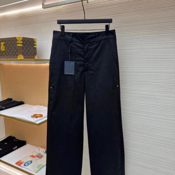 designer,replica,clothing,fake,1:1,lv,luxury,high quality LOUIS VUITTON Embossed Logo Casual Trousers (5I4TI6)