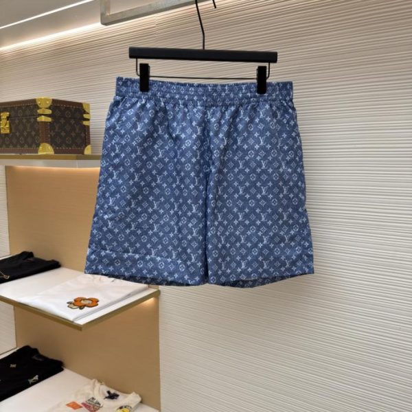 designer,replica,clothing,fake,1:1,lv,luxury,high quality LOUIS VUITTON All-over Print Shorts (T6BLKK)