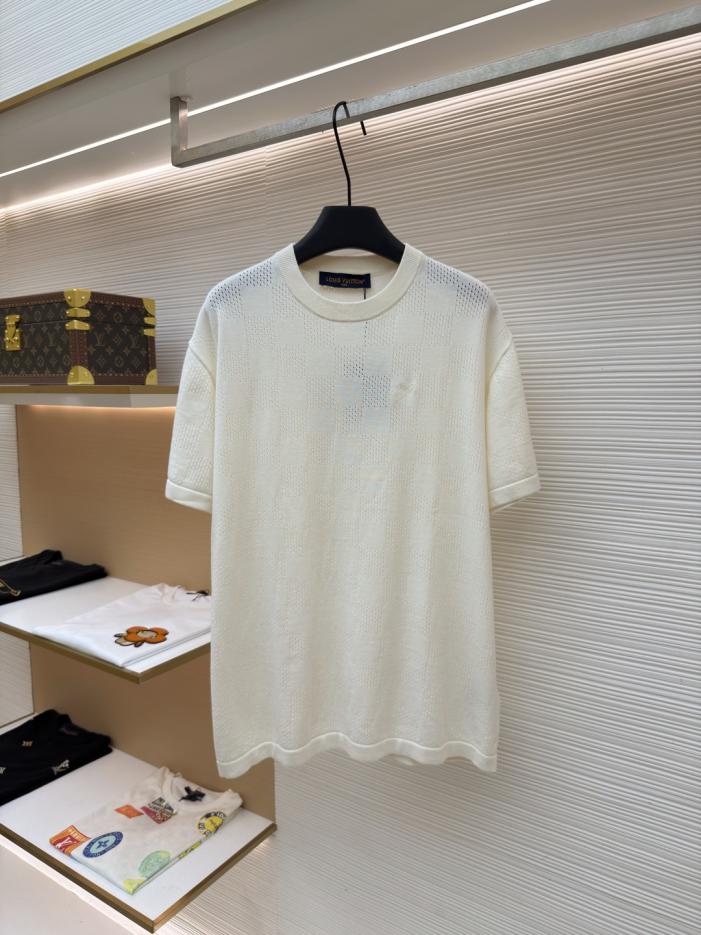 designer,replica,clothing,fake,1:1,lv,luxury,high quality LOUIS VUITTON Openwork Checkerboard Knit Short-Sleeve Crew Neck T-Shirt (3O7DFT) designer,replica,clothing,fake,1:1,lv,luxury,high quality LOUIS VUITTON Openwork Checkerboard Knit Short-Sleeve Crew Neck T-Shirt (3O7DFT)