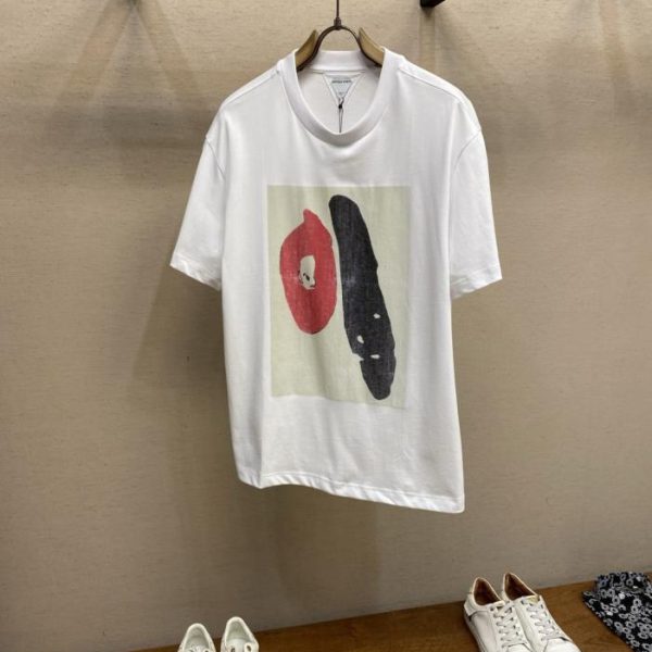 designer,replica,clothing,fake,1:1,lv,luxury,high quality BV Abstract Art Print Short-Sleeve T-Shirt (R0CIB8)