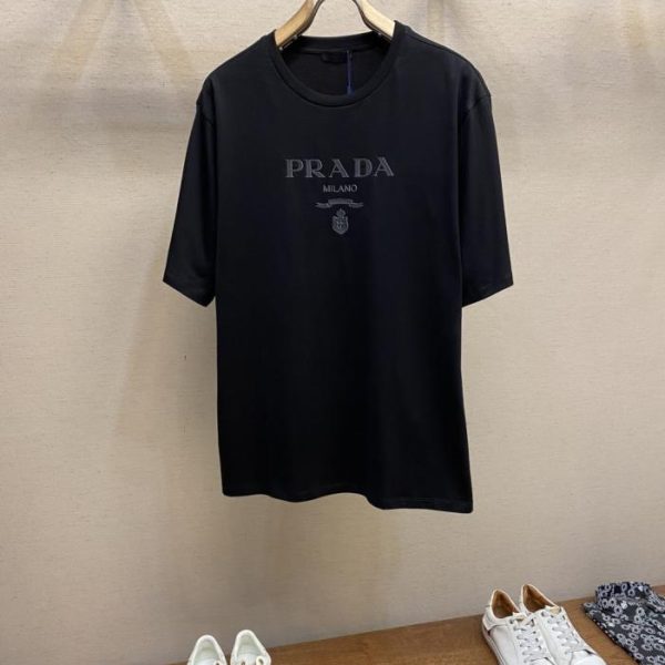 designer,replica,clothing,fake,1:1,lv,luxury,high quality Prada Spring/Summer 2023 New Collection Short-Sleeve T-Shirt (QJ9WJ5)